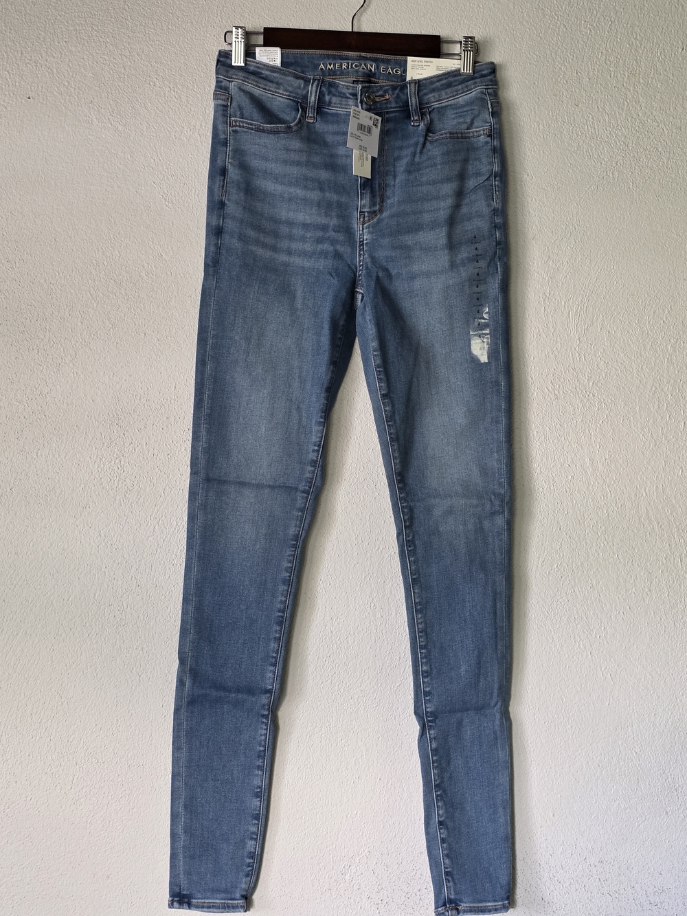 NWT American Eagle Super High Rise Jegging Size 4 X-Long